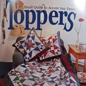 Toppers Quilting Book by Lynda Milligan & Nancy Smith